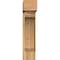 Ekena Millwork Legacy Block Rough Sawn Bracket w/ Offset Brace, Western Red Cedar, 8"W x 24"D x 36"H BKT0806X24X36LEC05RWR - alternate 4